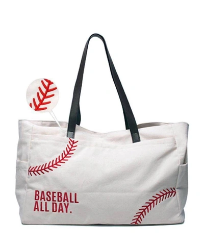 Heartland Baseball All Day Bag In White In White