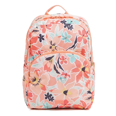 Shop Vera Bradley Essential Large Backpack In Pink