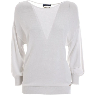 Shop Yes Zee Viscose Women's Sweater In White