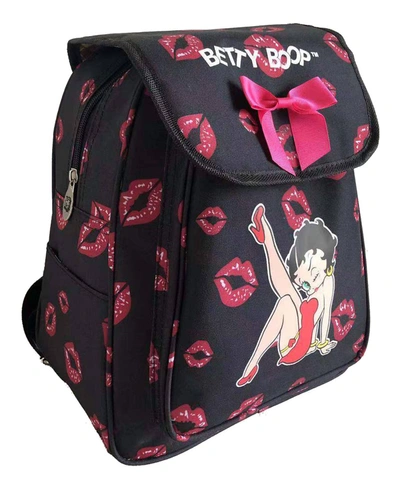 Shop Betty Boop Women's Mini Backpack In Black