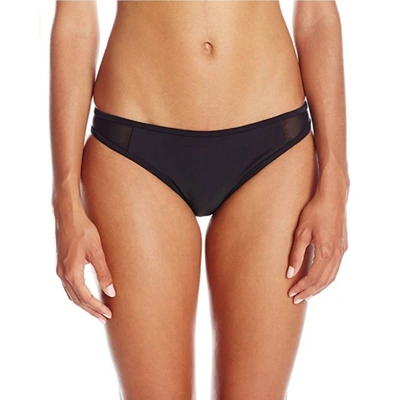 Shop Minkpink Bottom's Up Sport Mesh Bikini Brief In Black