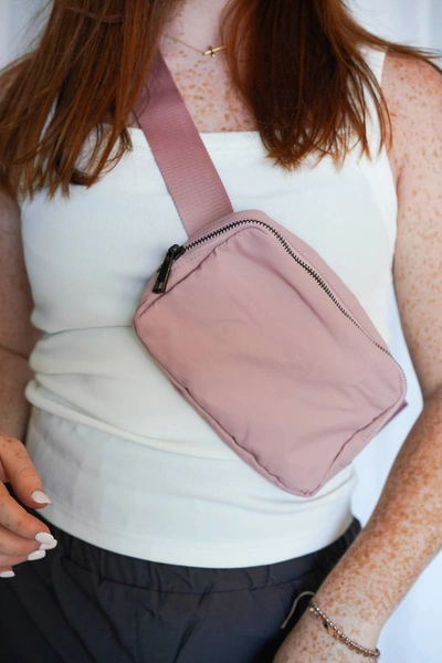 Shop Meher's Belt Bag In Pink