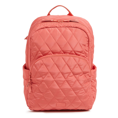 Shop Vera Bradley Essential Large Backpack In Pink