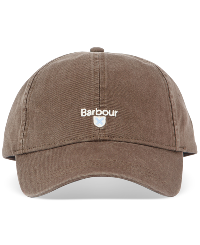 Shop Barbour Men's Cascade Logo Embroidered Sport Cap In Olive