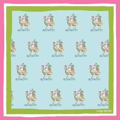 Created By Fa La La La Llama Bandana Scarf In Multi In Multi