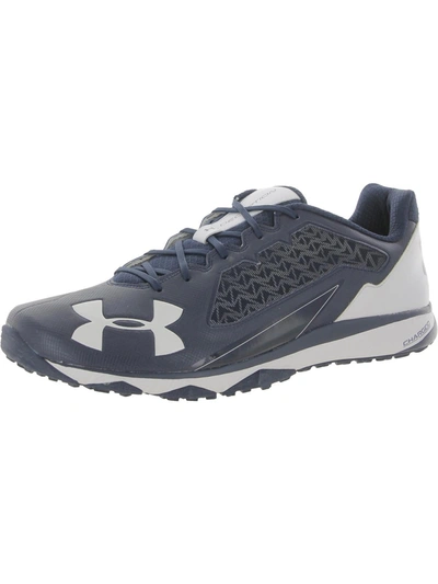 Shop Under Armour Deception Trainer Mens Baseball Charged Trainers In Grey