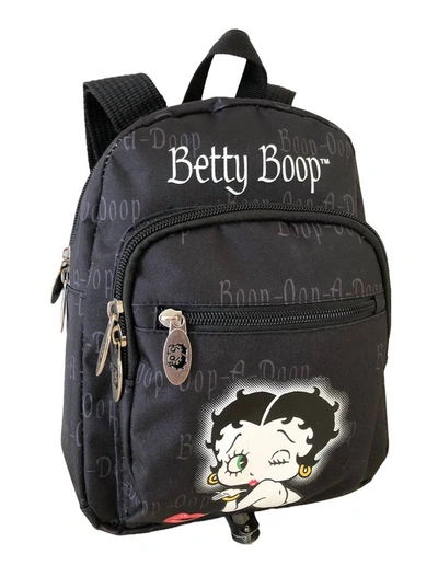 Betty Boop Women's Mini Backpack In Black In Black