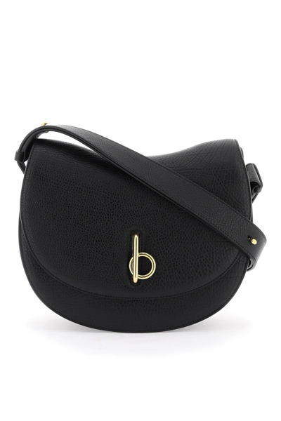 Shop Burberry Rocking Horse Medium Bag In Beige,black