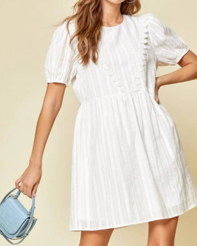 Andree By Unit Babydoll Dress In Multi