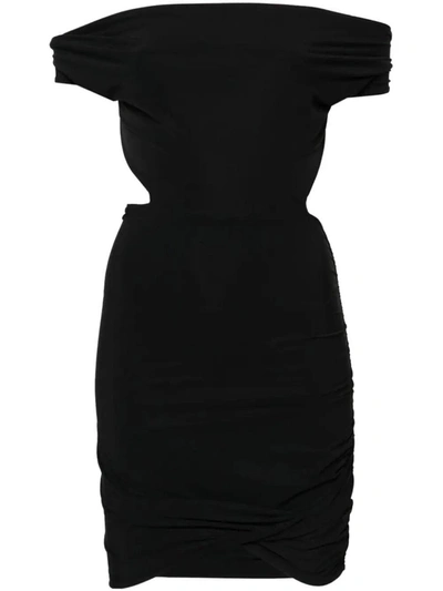 Amazuìn Ester Mini Dress Clothing In Black