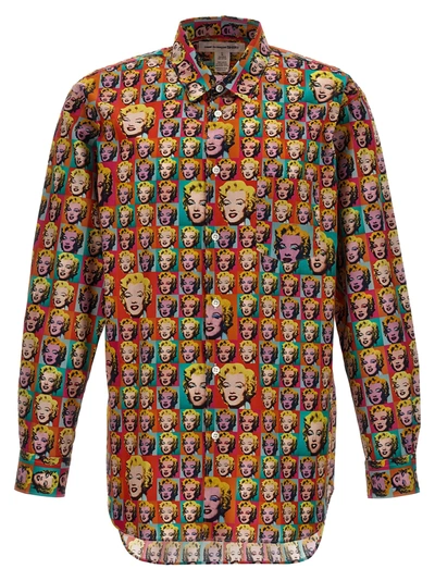 Shop Comme Des Garçons Shirt Andy Warhol Shirt, Blouse Multicolor