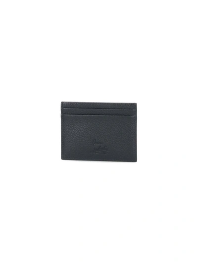 Shop Christian Louboutin Wallets In Black