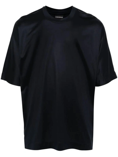 Shop Ea7 Emporio Armani T-shirt Clothing In Blue