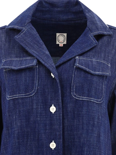 Shop Ines De La Fressange "evana" Shirt In Blue