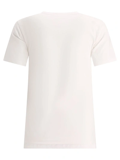 Shop Ines De La Fressange T-shirt With Logo In White