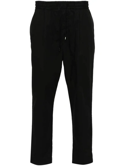 Shop Jacob Cohen Daniel Low Carrot Fit Trouser Clothing In Black