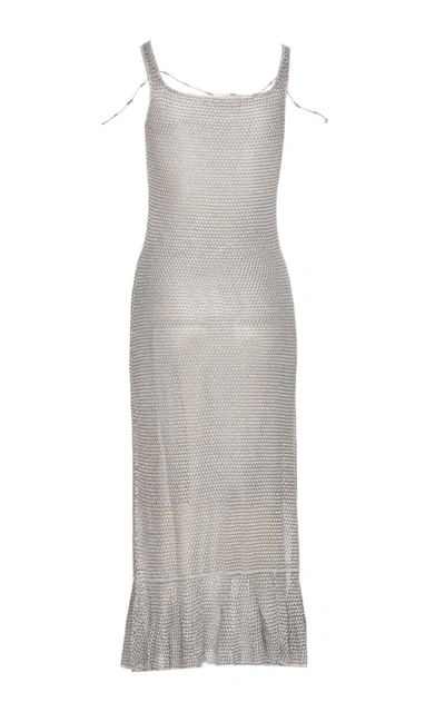 Shop Lanvin Dresses In Silver