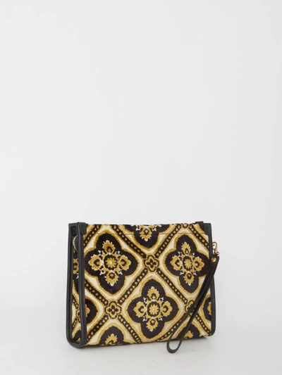 Shop Etro Love Trotter Pouch In Black