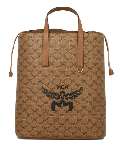Shop Mcm "medium Himmel" Backpack In Brown