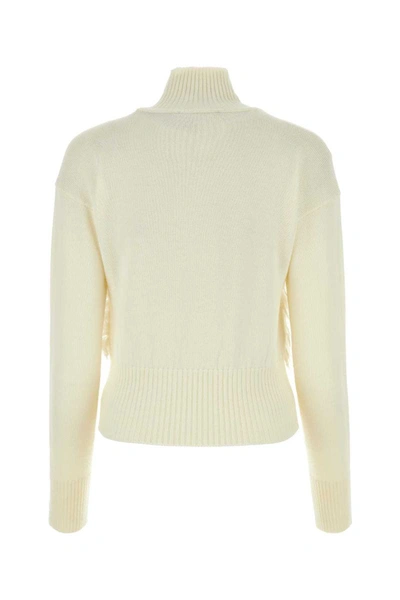 Shop Mm Studio Knitwear In White