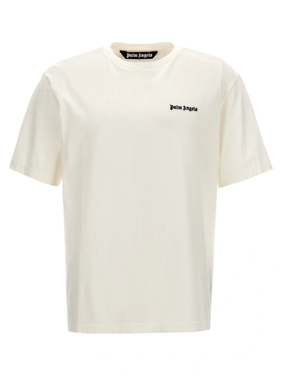 Shop Palm Angels Classic Logo T-shirt White