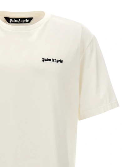 Shop Palm Angels Classic Logo T-shirt White