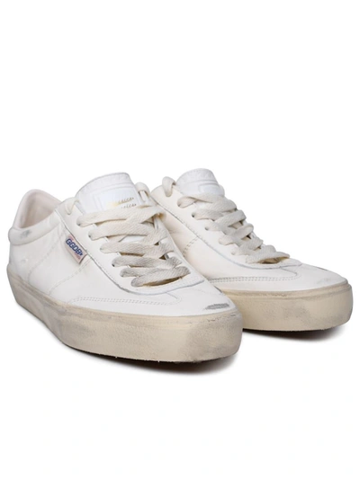 Shop Golden Goose 'soul Star' White Leather Sneakers