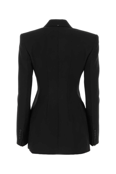 Shop Sportmax Jackets And Vests In Black