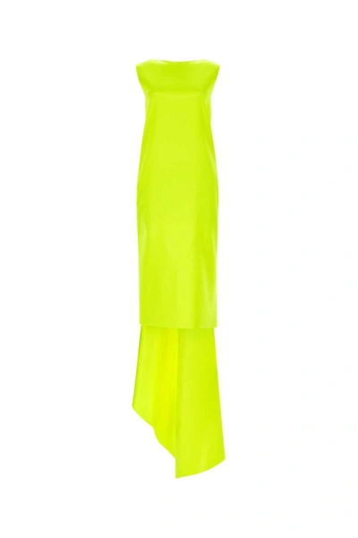 Shop Sportmax Long Dresses. In Yellow