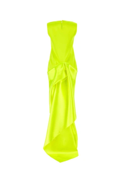 Shop Sportmax Long Dresses. In Yellow