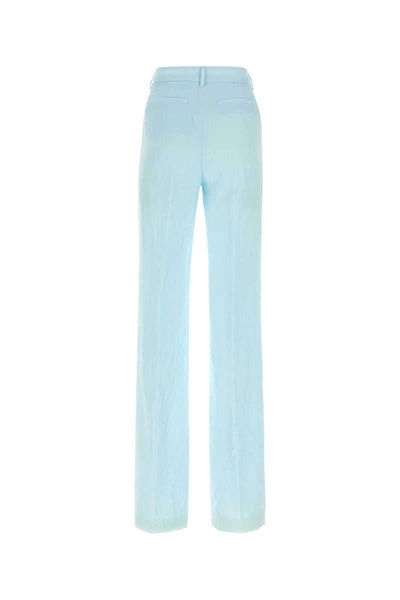 Shop Sportmax Pants In Blue