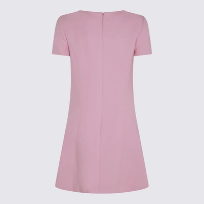 Shop Versace Dresses In Pale Pink