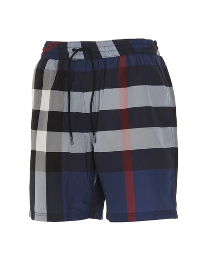 Shop Burberry Guildes Beachwear Blue