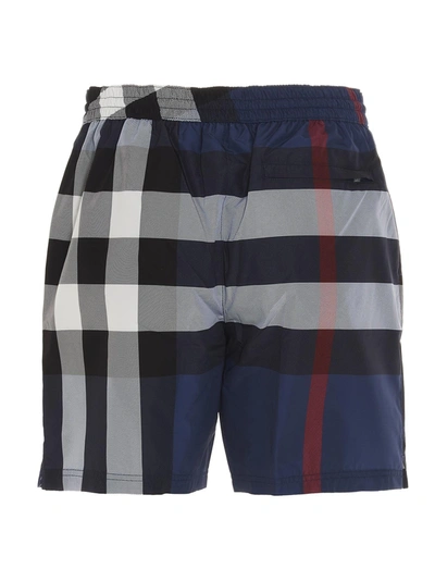 Shop Burberry Guildes Beachwear Blue