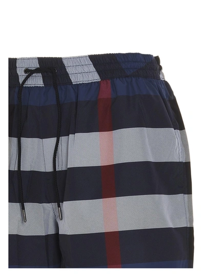 Shop Burberry Guildes Beachwear Blue