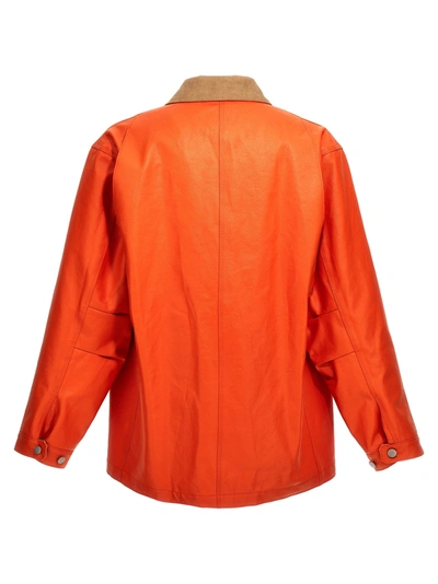 Shop Junya Watanabe X Carhartt Jacket Casual Jackets, Parka Orange