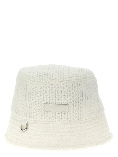 Shop Jacquemus Le Bob Belo Hats White