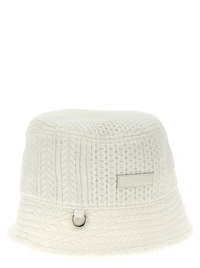 Shop Jacquemus Le Bob Belo Hats White