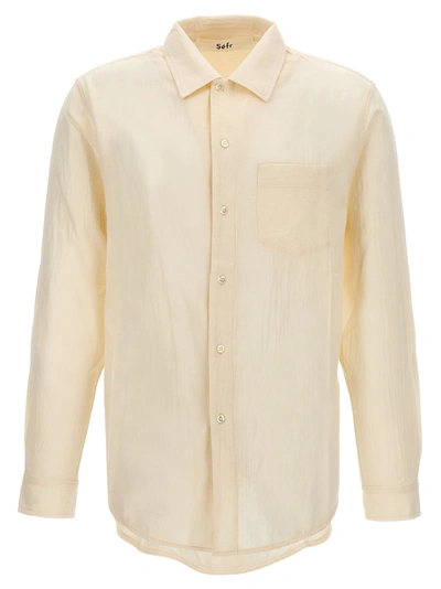 Shop Séfr Leo Shirt, Blouse White