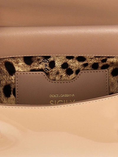 Shop Dolce & Gabbana Miss Sicily Hand Bags Pink
