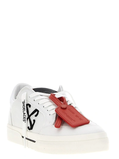 Shop Off-white New Low Vulcanized Sneakers White/black