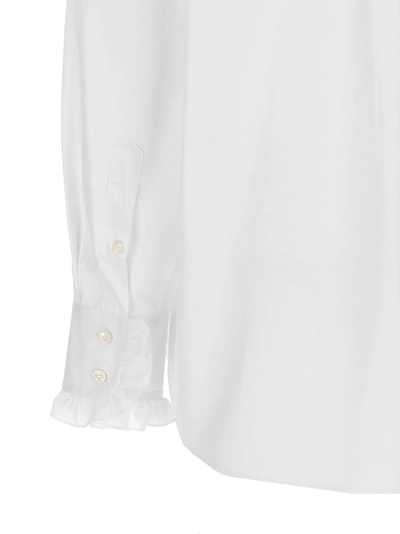 Shop Stella Mccartney Ruffles Shirt Shirt, Blouse White