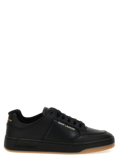 Shop Saint Laurent Sl/61 Sneakers Black