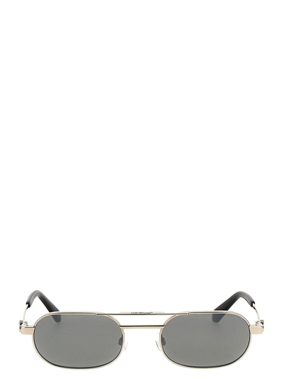 Shop Off-white Vaiden Sunglasses Silver