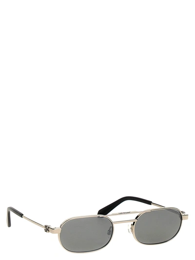 Shop Off-white Vaiden Sunglasses Silver