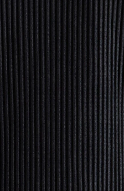 Issey Miyake Basics Pleated Vest In Black