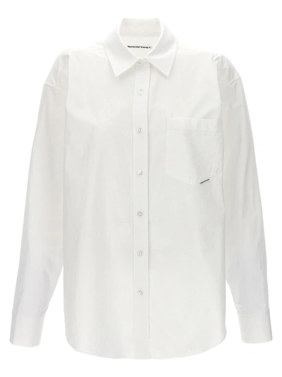 Shop Alexander Wang T Boyfriend Shirt, Blouse In White