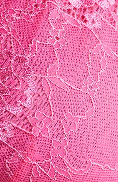 Shop Lemonade Dolls Lace Bralette In Deep Pink