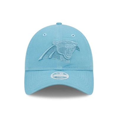 Shop New Era Blue Carolina Panthers Core Classic 2.0 Tonal 9twenty Adjustable Hat