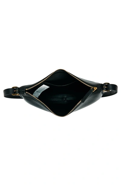 Shop Madewell Mini The Essential Convertible Top Handle Crossbody Bag In True Black